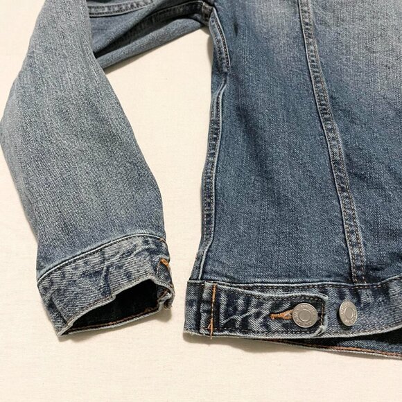Gap 1969 Jean Jacket Denim Size Small Icon Medium Wash - Picture 13 of 16